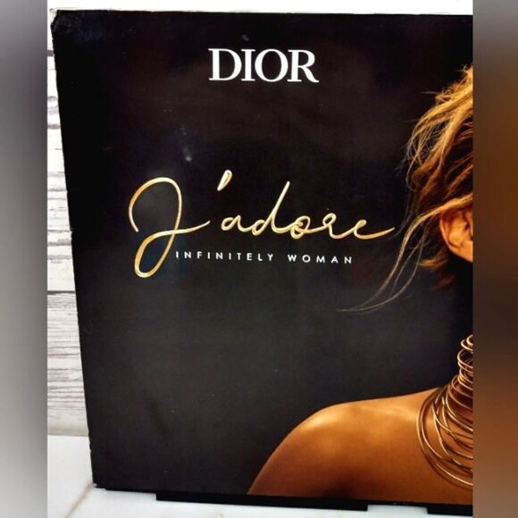 Dior Acrylic Store Display J' adore Art Beauty Home Accessori… 2 sided - Picture 3 of 12